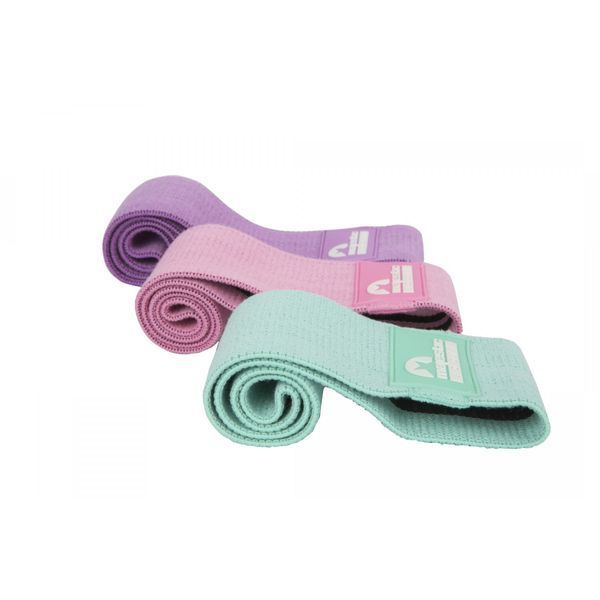 Резинки для фітнесу з тканини Majestic Sport Hip Band набір 3 шт 13-37 кг M-HB-4503 M-HB-4503 фото
