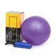 М'яч для пілатесу, йоги, реабілітації Cornix MiniGYMball 22 см XR-0225 Purple XR-0225 фото 1