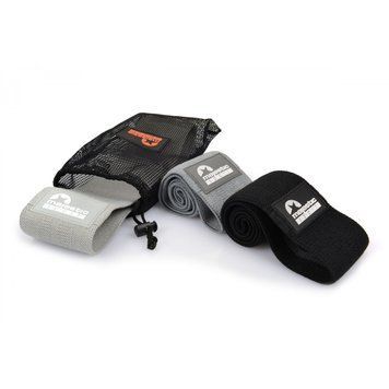 Резинки для фітнесу з тканини Majestic Sport Hip Band набір 3 шт 13-37 кг M-HB-4504 M-HB-4504 фото