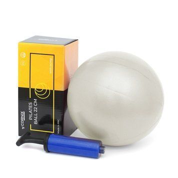 М'яч для пілатесу, йоги, реабілітації Cornix MiniGYMball 22 см XR-0227 Grey XR-0227 фото
