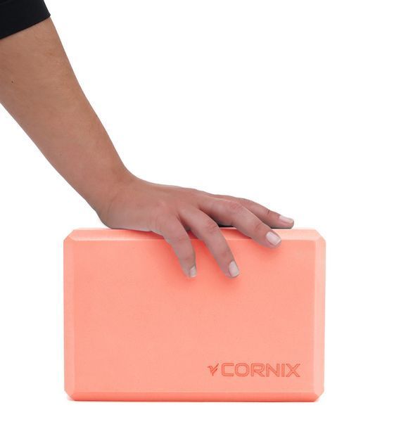Блок для йоги Cornix EVA 22.8 x 15.2 x 7.6 см XR-0104 Orange XR-0104 фото
