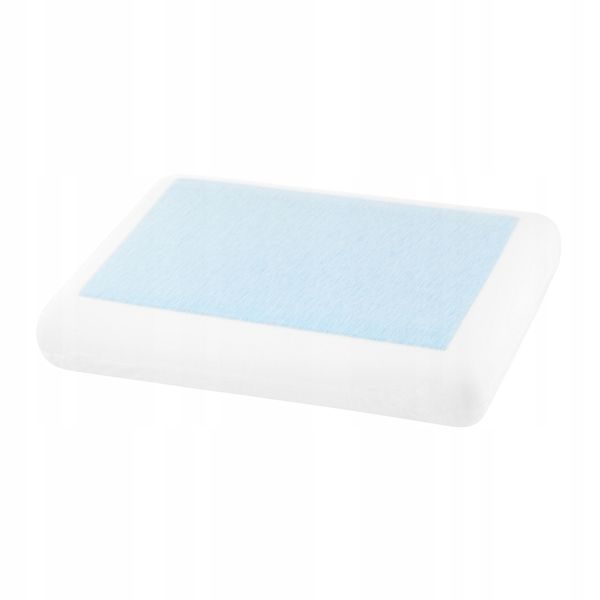 Подушка ортопедична 4FIZJO Med+ 40 x 58 см охолоджуюча для сну White (P-5907739317049) 4FJ0409 фото