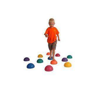 Набір сенсорних напівсфер Їжачок 6 шт 1389248295 фото