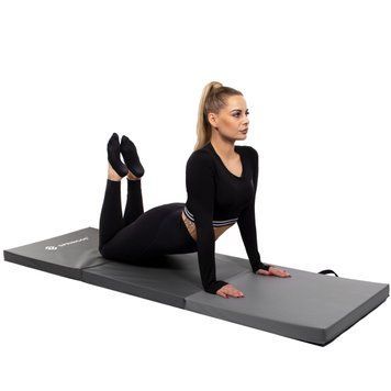 Мат гімнастичний складний Springos 180 x 60 x 5.5 cм FA0139 Grey FA0139 фото