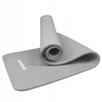 Коврик (мат) для йоги та фітнесу Springos NBR 1.5 см YG0041 Light Grey YG0041 фото