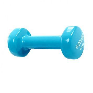 Гантель для фітнесу 0,5 кг (1шт) колір блакитний Z-0,5-LB Z-0,5-LB фото