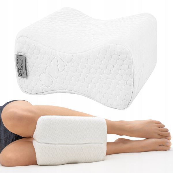 Подушка ортопедична 4FIZJO Support 24 x 21.5 см для для ніг та колін White (P-5907739317056) 4FJ0410 фото