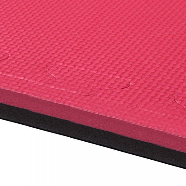 Мат-пазл (ласточкин хвіст) 4FIZJO Mat Puzzle EVA 100 x 100 x 2 cм Blue/Red (P-5907739310002) FM0007 фото