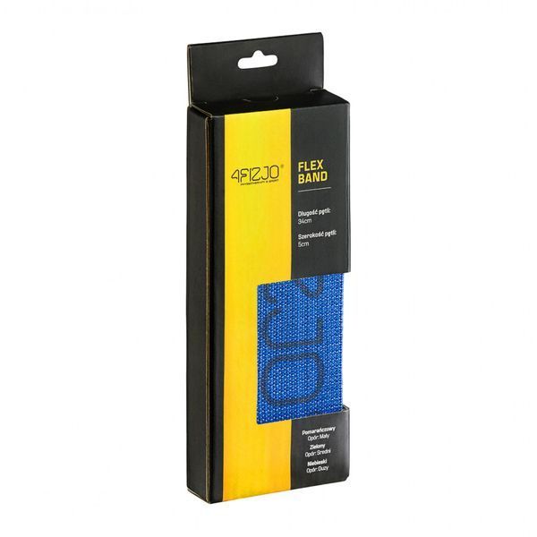 Набір резинок для фітнесу із тканини 4FIZJO Flex Band 3 шт 1-15 кг Mix (P-5907739310958) 4FJ0126 фото