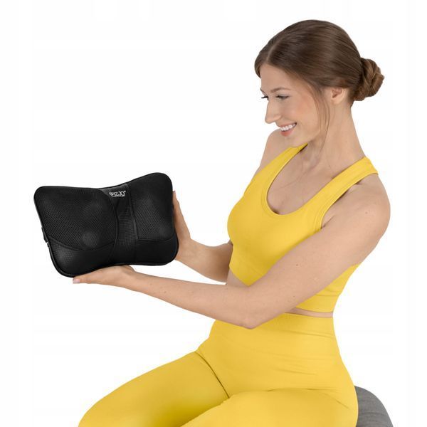 Подушка-масажер 4FIZJO Shiatsu Ultra+ Black (P-5907739319173) 4FJ0560 фото