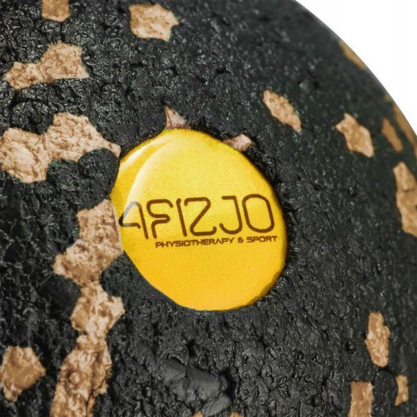 Масажний м'яч 4FIZJO EPP Ball 08 Black/Gold (P-5907739314796) 4FJ0356 фото