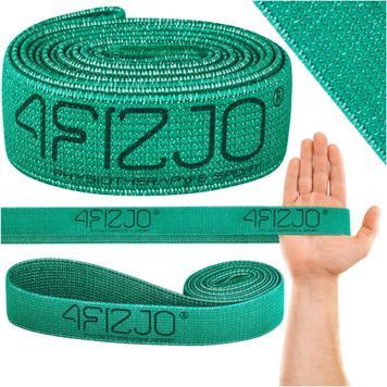 Еспандер-петля 4FIZJO Flex Power Band із тканини 7-13 кг Green (P-5907739313096) P-5907739313096 фото