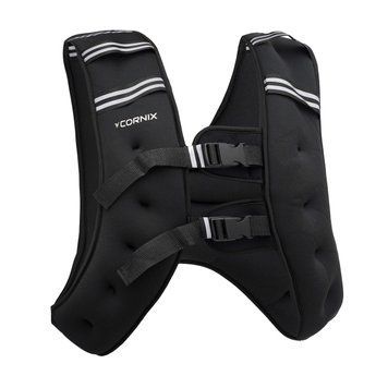 Жилет-обважнювач для тренувань Cornix Weight Vest 10 кг XR-0345 Black XR-0345 фото