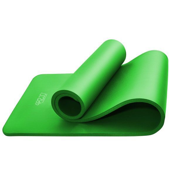 Килимок (мат) спортивний 4FIZJO NBR 1 см для йоги та фітнесу 4FJ0017 Green 4FJ0017 фото