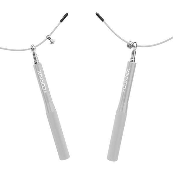 Скакалка швидкісна для кросфіту Cornix Speed Rope XR-0151 Silver XR-0151 фото