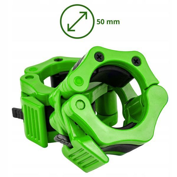 Замки (затиски) для олімпійського грифа 4FIZJO Quick Release 50 мм 2 шт (P-5907739317391) 4FJ0521 фото