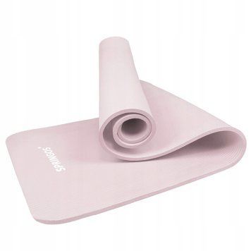 Коврик (мат) для йоги та фітнесу Springos NBR 1 см YG0039 Pink YG0039 фото