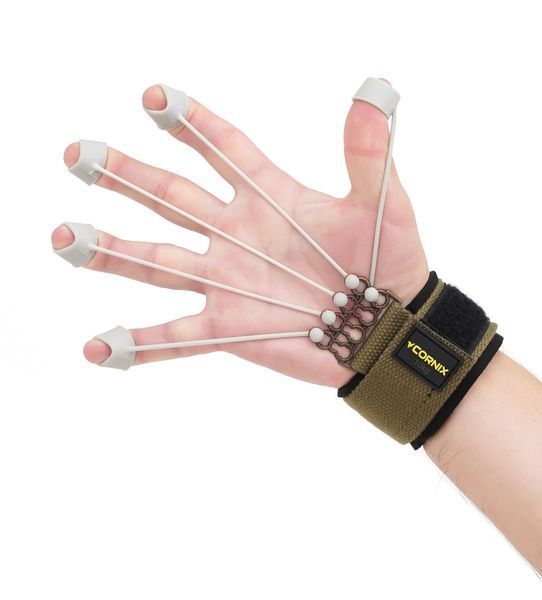 Еспандер для пальців та зап'ястя Cornix Finger Gripper Pro 10 кг професійний XR-0215 XR-0215 фото