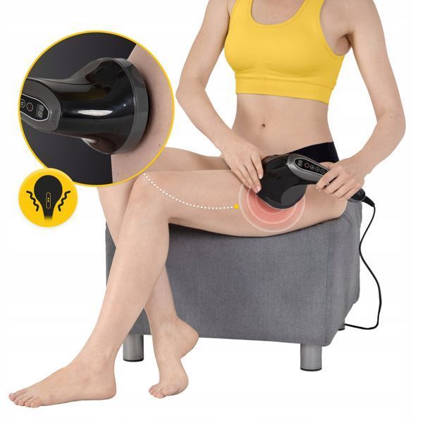 Ручний антицелюлітний масажер для тіла 4FIZJO Body Shaping 4 в 1 Black (P-5907739319128) 4FJ0558 фото