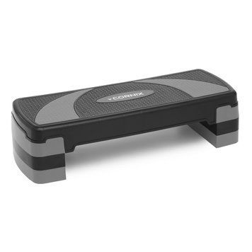 Степ-платформа 3-ступінчаста Cornix 78 х 29 х 10-20 см XR-0184 Black/Grey XR-0184 фото