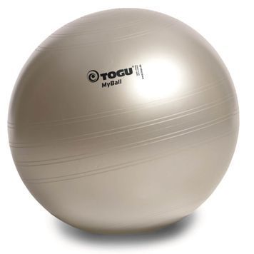 Гімнастичний м&rsquo;яч Togu MyBall - 65 см (сріблястий) 416601 фото