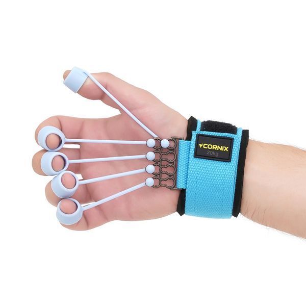 Еспандер для пальців та зап'ястя Cornix Finger Gripper Pro 20 кг професійний XR-0216 XR-0216 фото
