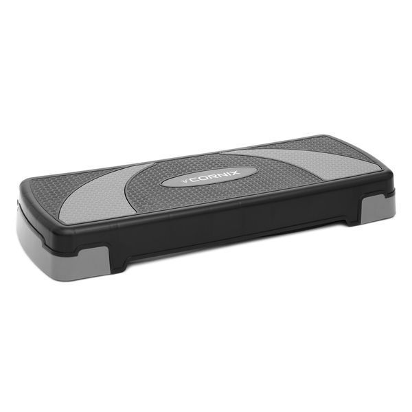 Степ-платформа 3-ступінчаста Cornix 78 х 29 х 10-20 см XR-0184 Black/Grey XR-0184 фото