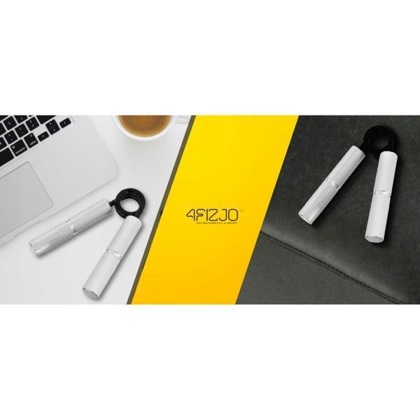 Еспандер кистьовий 4FIZJO 45 кг металевий Silver (P-5907739313386) 4FJ0317 фото