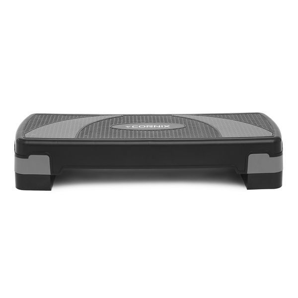 Степ-платформа 3-ступінчаста Cornix 78 х 29 х 10-20 см XR-0184 Black/Grey XR-0184 фото