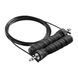 Скакалка швидкісна для кросфіту 4FIZJO Speed Rope PRO+ Black (P-5907739313164) 4FJ0247 фото 2