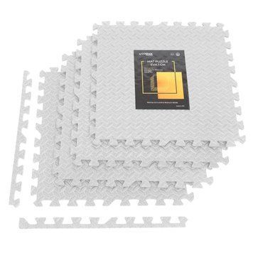 Мат-пазл (ластівчин хвіст) Cornix Mat Puzzle EVA 120 x 120 x 1 cм XR-0233 White XR-0233 фото