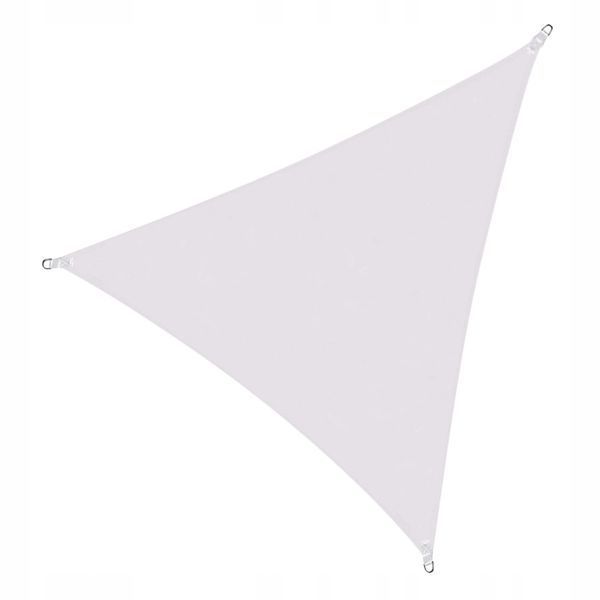 Тент-парус тіньовий для дому, саду та туризму Springos 3 x 3 x 3 м SN1017 Light Grey SN1017 фото