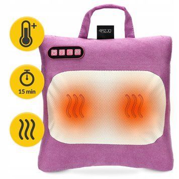 Подушка-масажер 4FIZJO Shiatsu Lite Violet (P-5905973404129) P-5905973404129 фото