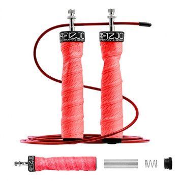 Скакалка швидкісна для кросфіту 4FIZJO Speed Rope PRO+ Red (P-5907739313171) 4FJ0248 фото