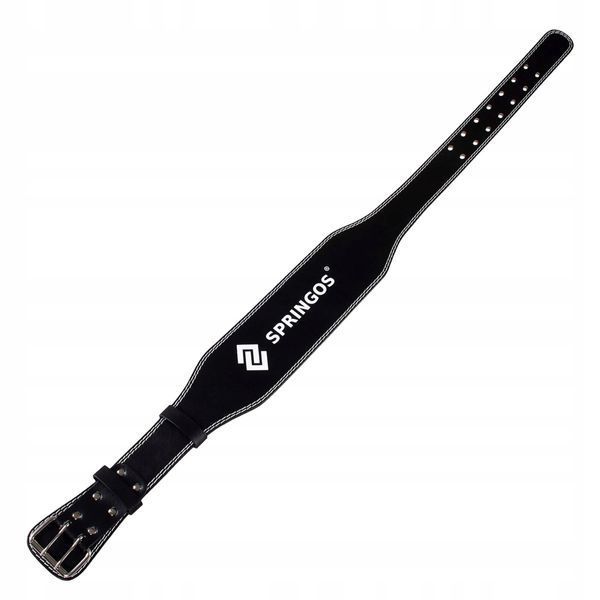 Пояс для важкої атлетики та пауерліфтингу Springos FA0120 L Black FA0120 фото