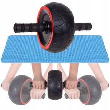 Ролик (колесо) для преса Springos AB Wheel FA5020 Black/Red FA5020 фото