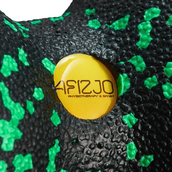 Масажний м'яч подвійний 4FIZJO EPP DuoBall 08 Black/Green (P-5907222931295) 4FJ1295 фото