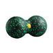 Масажний м'яч подвійний 4FIZJO EPP DuoBall 08 Black/Green (P-5907222931295) 4FJ1295 фото 1