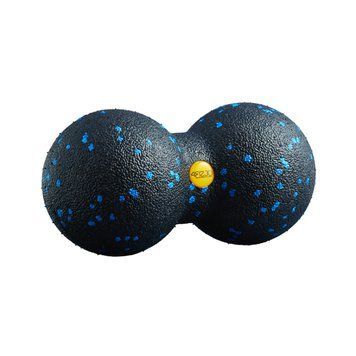 Масажний м'яч подвійний 4FIZJO EPP DuoBall 08 Black/Blue (P-5907222931318) 4FJ1318 фото