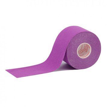 Кінезіо тейп IVN в рулоні 5см х 5м (Kinesio tape) еластичний фіолетовий пластир IV-6172V фото