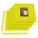 Мат-пазл (ластівчин хвіст) Cornix Mat Puzzle EVA 120 x 120 x 1 cм XR-0236 Yellow XR-0236 фото 1
