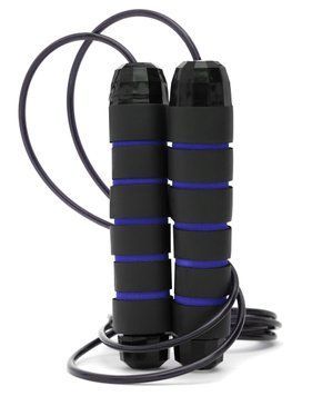 Скакалка швидкісна для кросфіту Cornix Speed Rope Classic XR-0147 Black/Blue XR-0147 фото