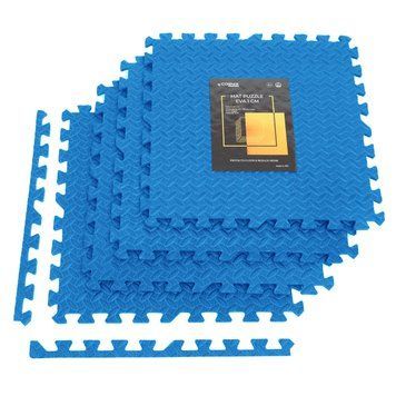 Мат-пазл (ластівчин хвіст) Cornix Mat Puzzle EVA 120 x 120 x 1 cм XR-0237 Blue XR-0237 фото