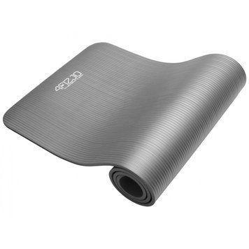 Килимок (мат) спортивний 4FIZJO NBR 180 x 60 x 1.5 см для йоги та фітнесу Grey (P-5907739311214) 4FJ0144 фото